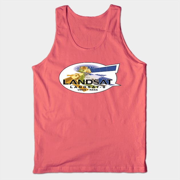 LandSat 8 Tank Top by Spacestuffplus